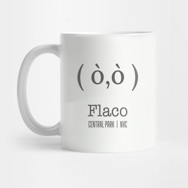 Flaco as a typography emoji by WickedAngel